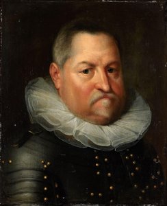 Porträt von Graf Johann von Nassau, bekannt als Johann der Alte von Jan Antonisz van Ravesteyn (workshop of)