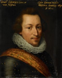Porträt von Graf Louis-Gunther von Nassau von Jan Antonisz van Ravesteyn (workshop of)