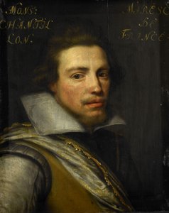 Porträt von Gaspard de Coligny III, Graf von Châtillon sur Loing von Jan Antonisz van Ravesteyn (workshop of)