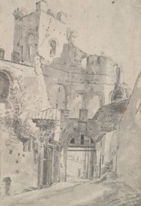Römische Ruinen: Turm und Tor