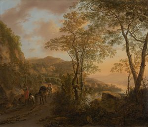 Italienische Landschaft von Jan Both