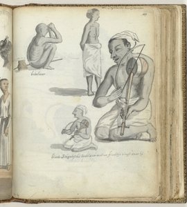 Volkstypen auf Ceylon von Jan Brandes