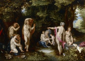 Diana und Actaeon von Jan Brueghel the Elder