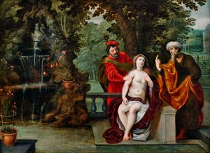 Susanna und die Ältesten von Jan Brueghel the Younger