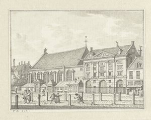 Die Prinsekerk und Butterhalle in Rotterdam