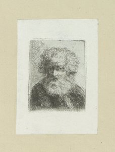 Bärtiger alter Mann von Jan Chalon
