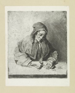 Frau, die Geld zählt