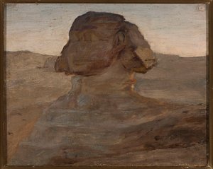 Die Sphinx am Abend. Von einer Reise nach Ägypten von Jan Ciągliński