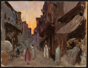 Tanjore - Straße. Von einer Reise nach Indien von Jan Ciągliński