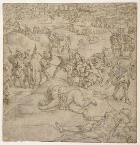 Belagerung von Tunis von Jan Cornelisz Vermeyen