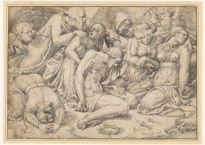 Die Beweinung Christi von Jan Cornelisz Vermeyen