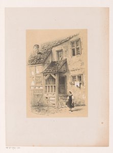 Fassade eines Wohnhauses von Jan Diederikus Kruseman