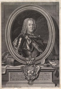 Porträt von Prinz Michal Fryderyk Czartoryski 1696-1775, Mitte des 18. Jahrhunderts