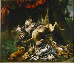 Stillleben mit reichlich Wild