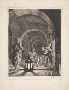 Joseph deutet die Träume des Mundschenks und des Bäckers