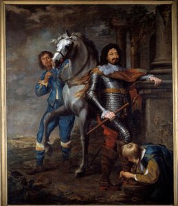 Der General Ottavio Piccolomini (1599-1656). Gemälde von Jan Van Bronckhorst (1603-1662) 17. Jahrhundert. Bayonne, Musée Bonnat
