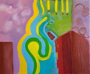 Zärtlichkeit eines Blitzes, 2009 von Jan Groneberg