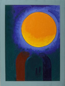 Zwei Moschusratten unter dem Mond, 2008