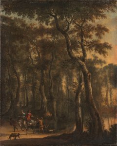 Jäger im Wald