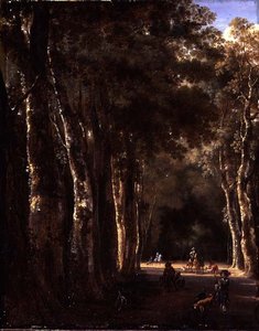 Die Allee von Jan Hackaert