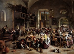 Party in einem Gasthaus