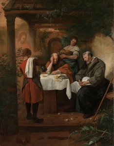 Das Abendmahl in Emmaus, ca. 1665-68