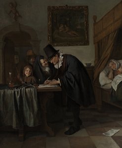 Der Arztbesuch, ca. 1665