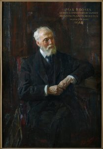 Porträt von Max Rooses 1839-1914, 1914 von Jan Hendrik Luyten