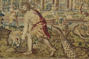 Vertumnus (Detail) aus Vertumnus und Pomona von Jan II Raes