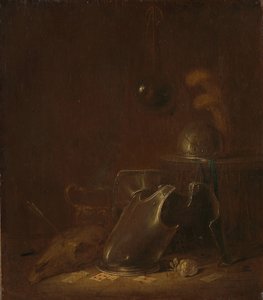 Stillleben mit Kriegsgeräten von Jan Jansz Buesem (attributed to)