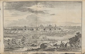 Astrachan aus: Drie aanmerkelyke reizen, 1675