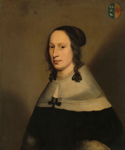 Porträt von Sophia van Overmeer von Jan Jansz Westerbaen