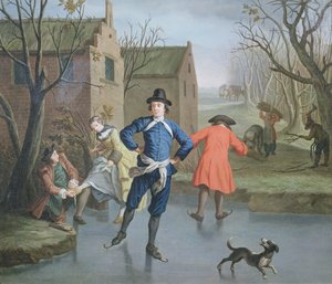 Die vier Jahreszeiten: Winter von Jan Josef the Elder Horemans