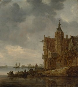 Landhaus am Wasser, 1646 von Jan Josephsz van Goyen