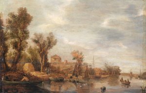 Flussansicht von Jan Josephsz van Goyen