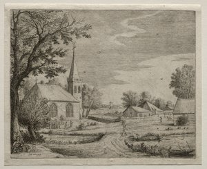 Dorfkirche von Jan Josephsz van Goyen