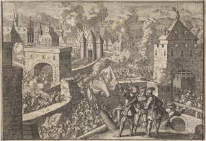 Eroberung von Magdeburg, 1631 von Jan Luyken (attributed to)