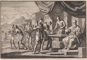 Gleichnis von den Arbeitern im Weinberg von Jan Luyken