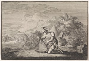 Gideon und das nasse Schaffell von Jan Luyken