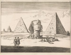 Pyramiden und Sphinx von Gizeh von Jan Luyken