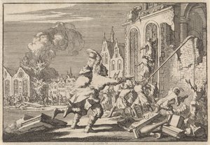 Zerstörung katholischer Kapellen in London, 1688