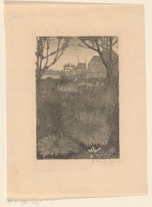 Herbstgarten von Jan Mankes (signed by artist)