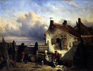 Sortieren des Fangs von Jan Mari Henri Ten Kate
