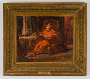 Skizze zu "Stańczyk" von Jan Matejko