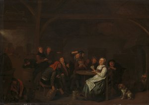 Kartenspielbetrug von Jan Miense Molenaer