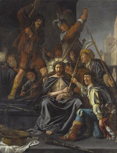 Christus mit Dornenkrone von Jan Miense Molenaer