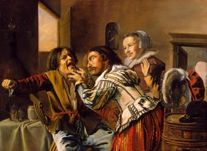 Der Zahnarzt, 1629 von Jan Miense Molenaer