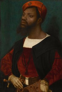 Porträt eines afrikanischen Mannes, ca. 1530