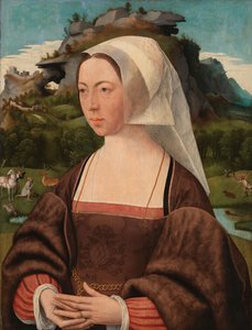 Porträt einer unbekannten Frau, ca. 1525 von Jan Mostaert