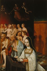 Die Seelen der Gerechten und Spender, ca. 1520 von Jan Mostaert
